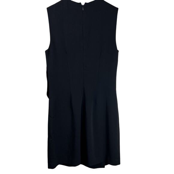 ALC Dress Women 2 Black Ruffle Asymmetrical Clarence Party LBS Classic - Picture 4 of 10